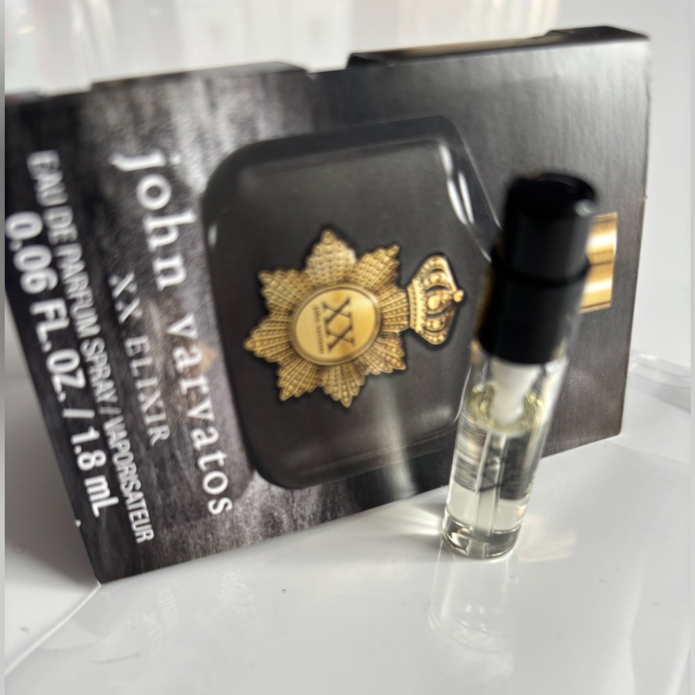 NWT John Varvatos XX Elixir sample vial